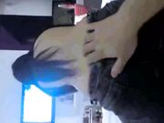 高跟美女牛仔裤都没脱就被强上了
