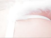 网红少女-麻酥酥哟羽毛三点式诱惑白嫩G奶爆乳嫩逼美鲍