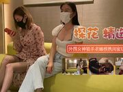 外围女神猎杀者极品嫩模携闺蜜一起玩双飞