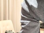 人妻酒店主动口交玩弄鸡巴男深喉吃阴茎