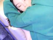 果茶酱KTV包厢淫乱整个屋子口交侧入