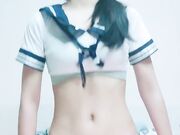 可爱制服妹子居家和男友啪啪做爱女上位销