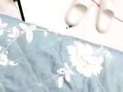 长发清纯少女玩弄洗浴掰穴后入打桩刺激