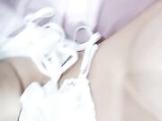 扶屌骑乘位深插到底 美臀上下猛砸 搞得少妇舒服了2