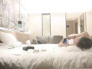 约D罩杯极品美乳妹深喉口交特写扣穴后入猛顶