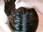 妹妹来大姨妈就草她姐姐 大鸡巴抽她脸1