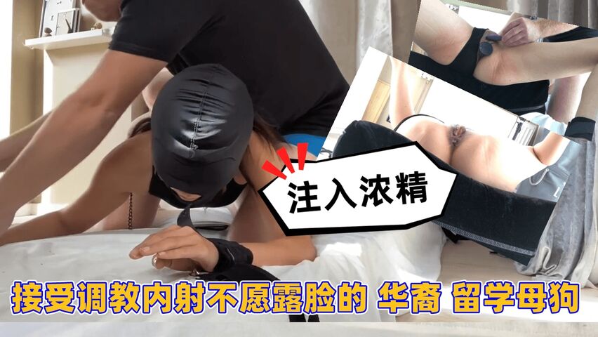 接受调教内射不愿露脸的 华裔 留学母狗