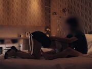 黑丝包臀人妻酒店接受调教 深喉做爱 大肉棒用力插进嫩穴深处 内射受精