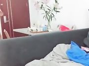 洗过澡沙发上干了起来