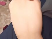 身材苗条_面对镜头还有点害羞_在家被大鸡吧男友无套猛怼_奶子哗哗_内射