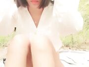 颜值不错的小少妇跟老大哥户外激情啪啪 全程露脸口交大鸡巴让大哥玩逼舔逼