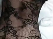 纹身男约炮网脸蛋卖淫女穿着情趣内衣酒店开房直播啪啪