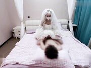 【绿帽人妻】叛逆逃婚新娘惨遭外卖小哥猥亵羞辱