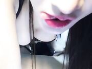 身材苗条长发美女主播与男友现场直播啪啪大秀 穿着黑丝吊带玩弄呻吟诱惑