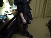 香港动漫展艳遇蜂腰美臀二次元混血日本小妞 胯下裹屌 深喉口技相当不错