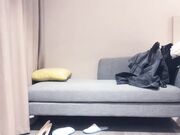 大奶妹，沙发上操穿上情趣装口交抽插猛操