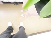 端午节特辑小姨子把自己打包成粽子来挑逗姐夫被姐夫抬桌子上后入内射嫩穴