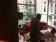 离异富姐和两个彪悍的黑人大战