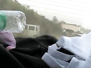 美女主播勾引滴滴司机到野外的树林里车震太疯狂了