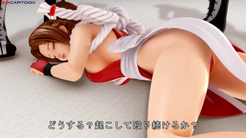 薄码3D动画-华丽的爆乳空手道女郎在擂台上被对手击败遭轮奸射颜