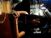 去KTV嗨歌玩游戏时喝多了被带到酒店脱掉衣服激烈啪啪,边干边拍摄