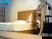 极品外围女模特白色衬衫高挑美腿黑丝肉丝换着玩多姿势爆操