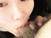 骚气少妇夜晚路边等待大表哥接上去酒店啪啪