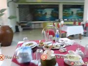 洋土豪米糕嫖妓，便当店小嫂子送饭到酒店后，因身材火爆被淫了