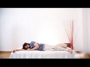 真实巨乳空姐黑丝制服开档无套后入