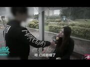正妹孕妇街访实录