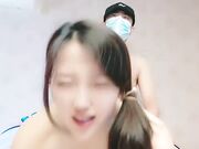 白皙美乳少妇趣骑乘抽插性感屁股快速猛操1